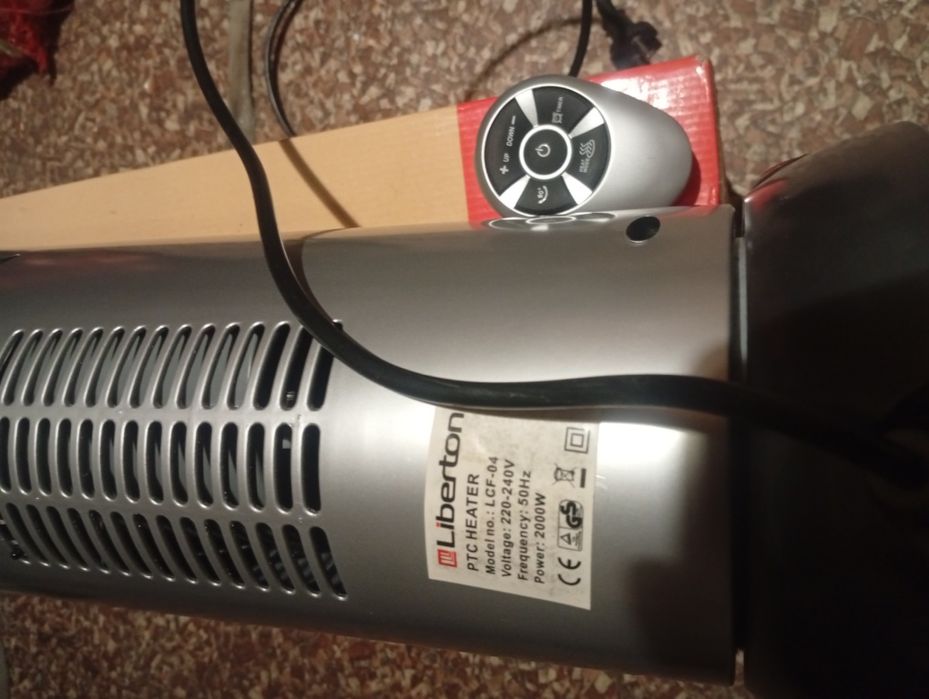 Обогреватель тепло вентилятор liberton lcf-04