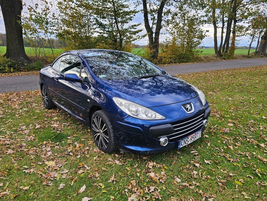 Peugeot 307 CC 307CC Lift, Benzyna Android Auto , Zamiana