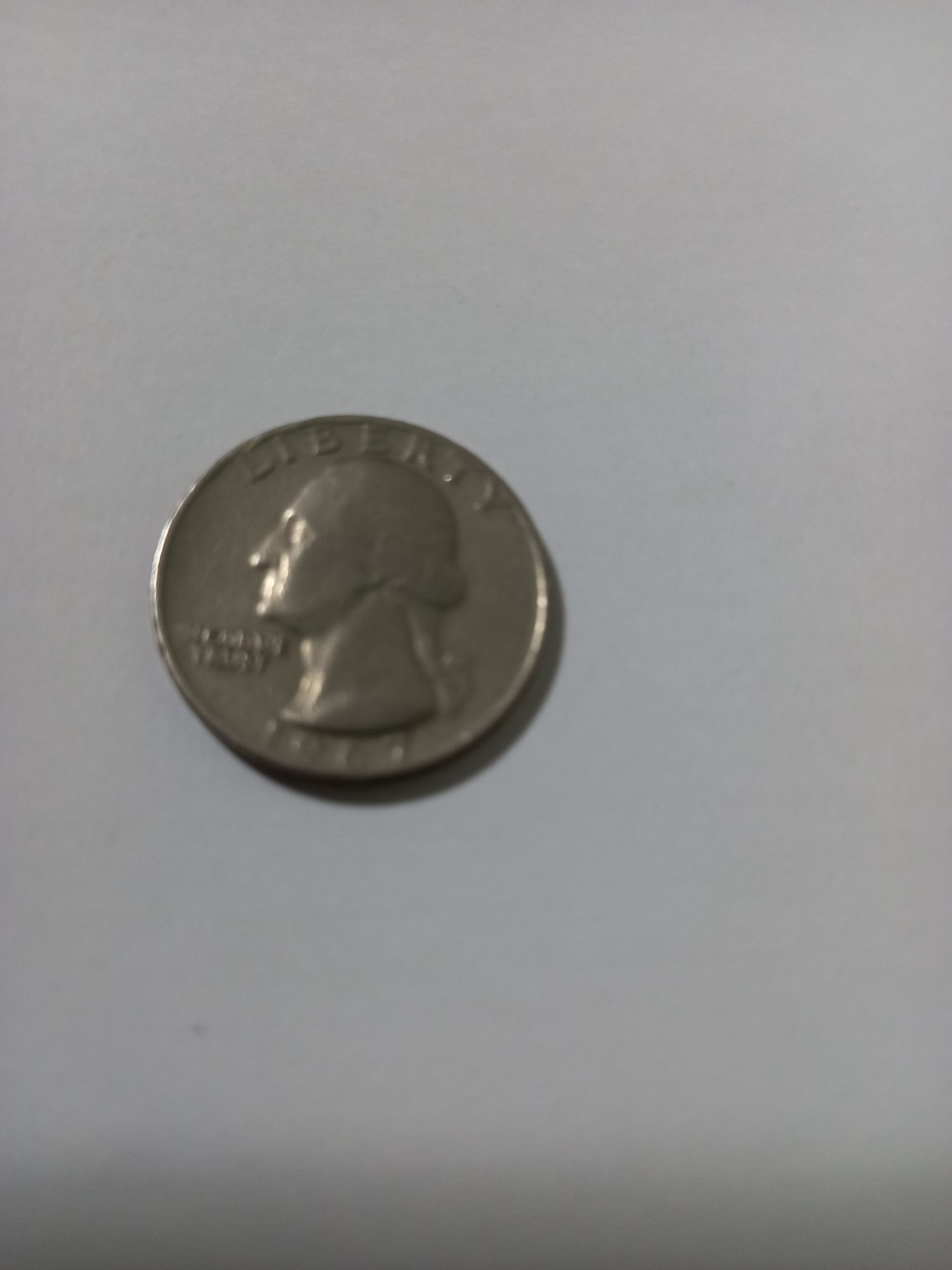 Moeda Quarter Dollar Ano 1967