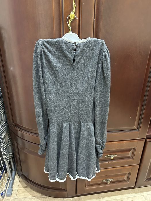 Сіра тепла сукня