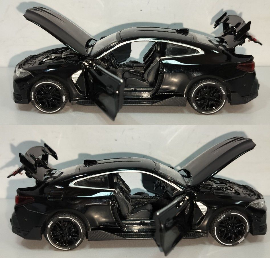 BMW M4 модель 1:32 NEWAO Toys Металл звук свет