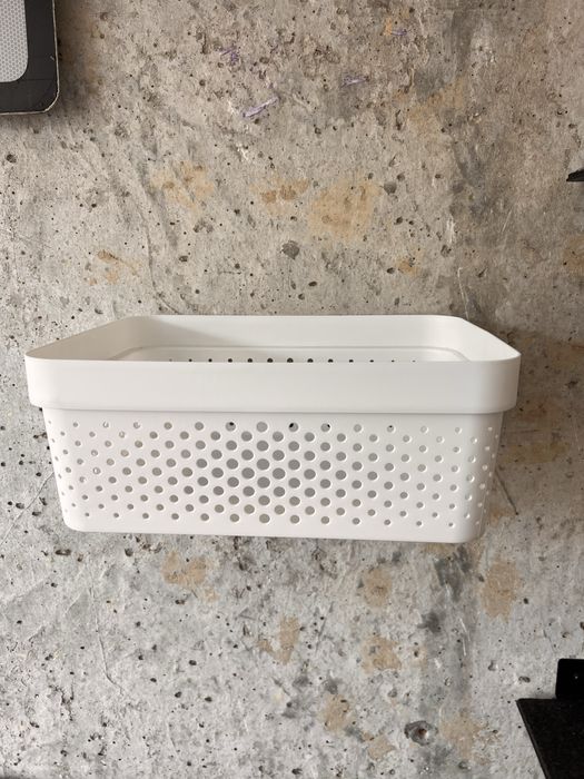 Białe pudełko do przechowywania curver