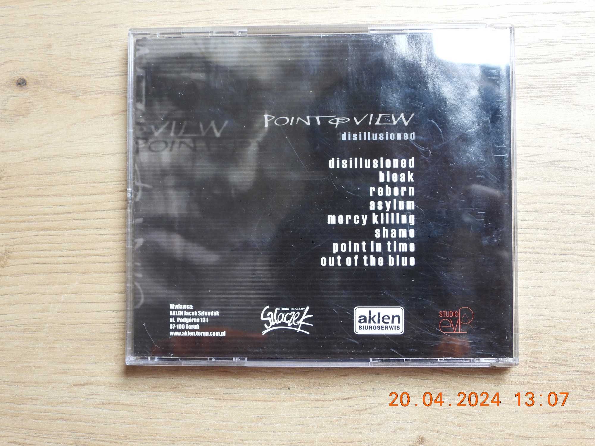 POINT OF VIEW - Disillusioned - CD - UNIKAT