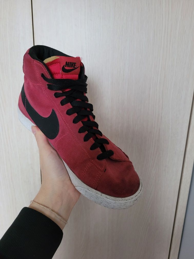 Nike blazer red wysokie
