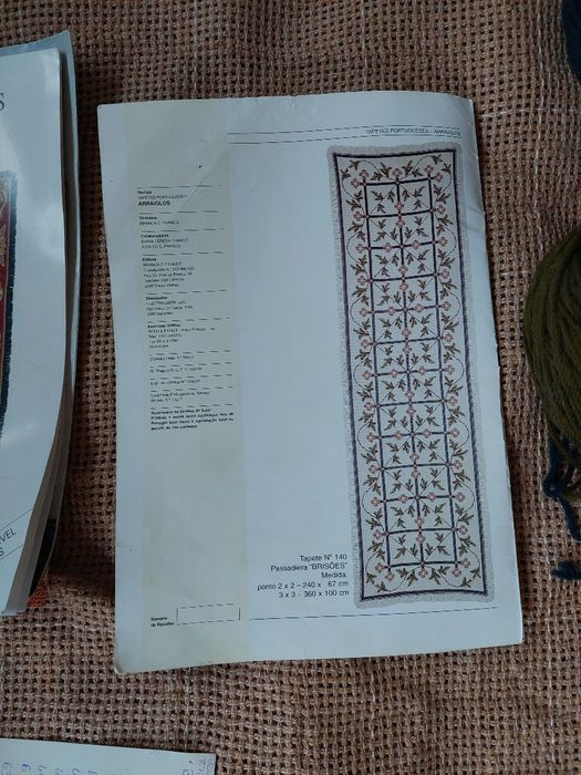 Material para arraiolos