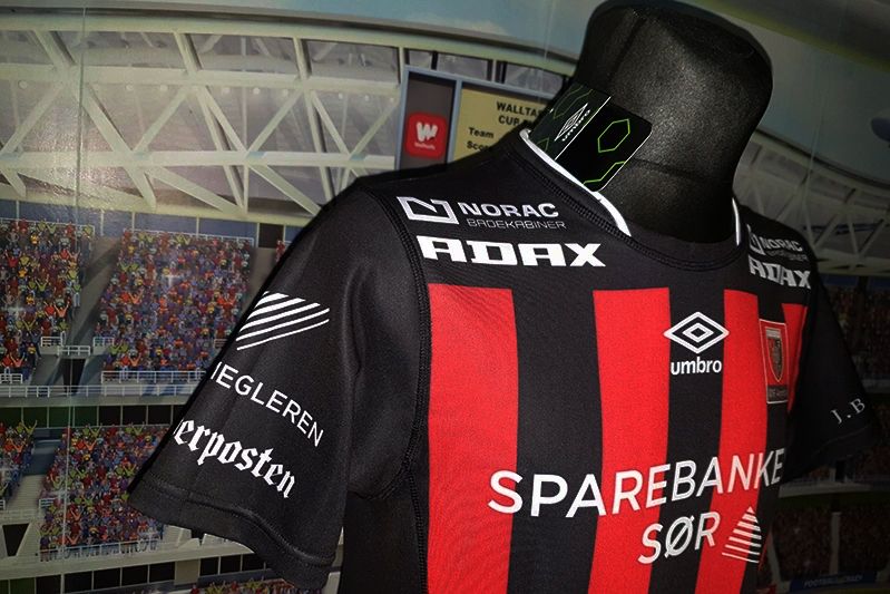 Øyestad IF Arendal Elite Umbro 2018/2019 home rozmiar: XL NOWA