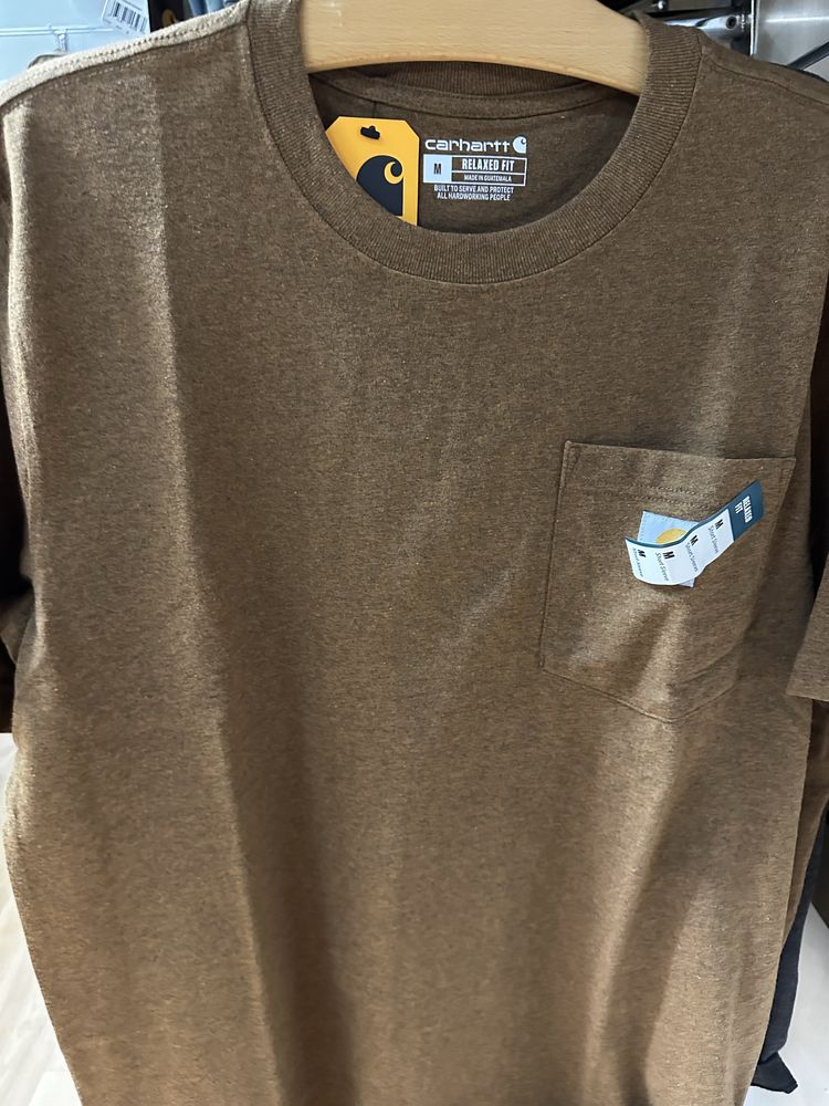 Koszulka carhartt brown M nowa pocket