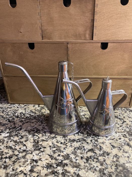 Galheteiros inox vintage