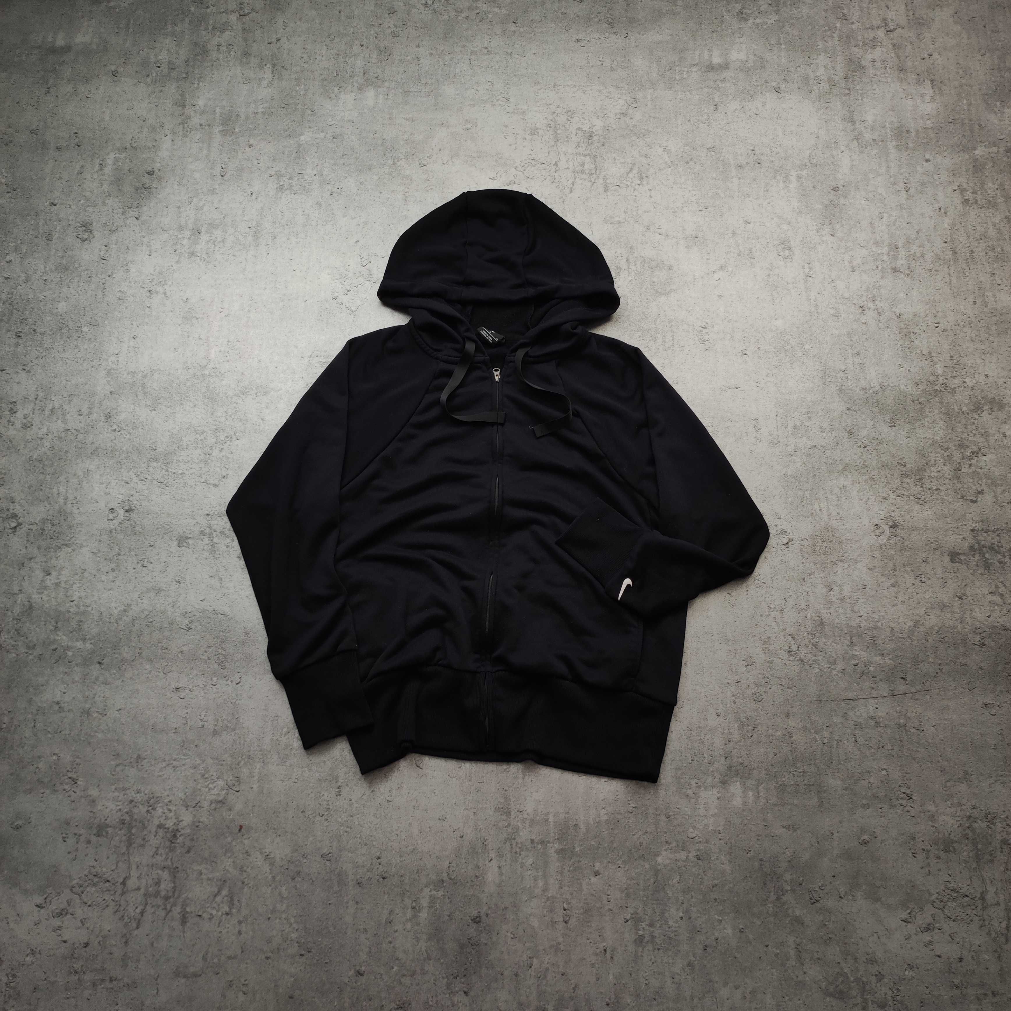 DAMSKA Bluza Rozpinana Hoodie Czarna Sportowa Siłownia Gym Active Nike