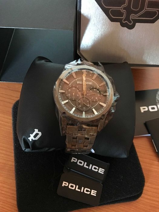 Relógio Police Cobre & Cinzento