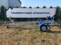 Przyczepa podłodziowa 750kg do 5m Neptun zestaw Transport brutto