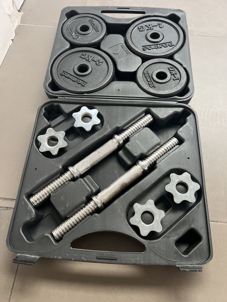 Conjunto halteres 20kg