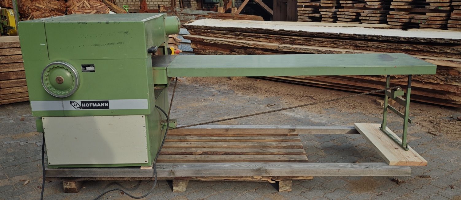 Grubościówka Hofmann 630mm ze stołem odbiorczym grubiarka strugarka