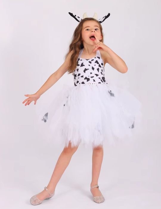 Kostium krówka z akcesoriami 122/128