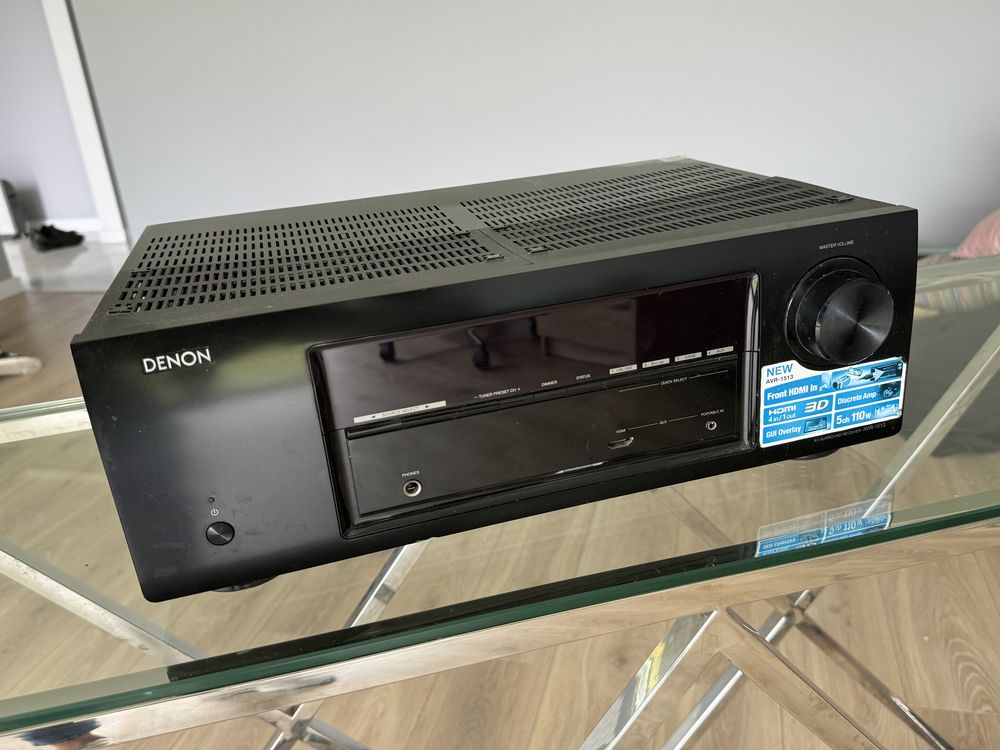 Zestaw kina domowego denon plus mikser glosniki