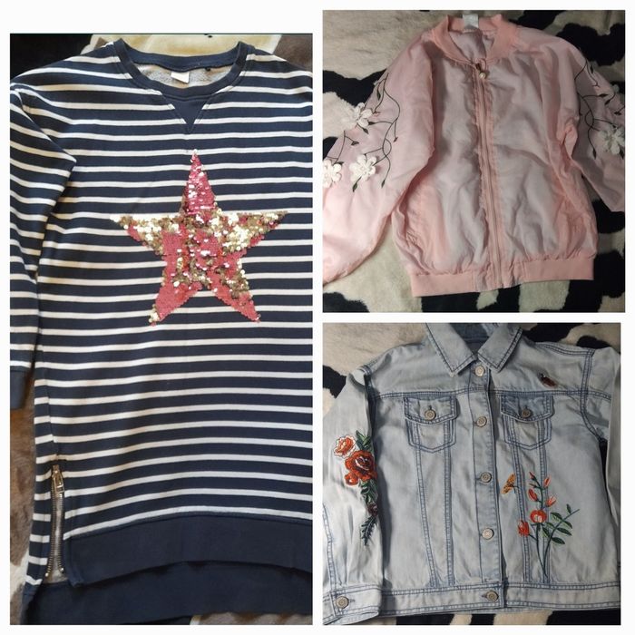 Плаття -туніка,вітровка, Next,140розм,джинсова куртка,134,140на дівчин