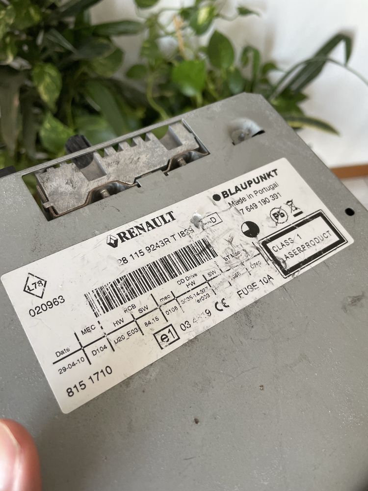 Radio Renault Megane 3 - OEM