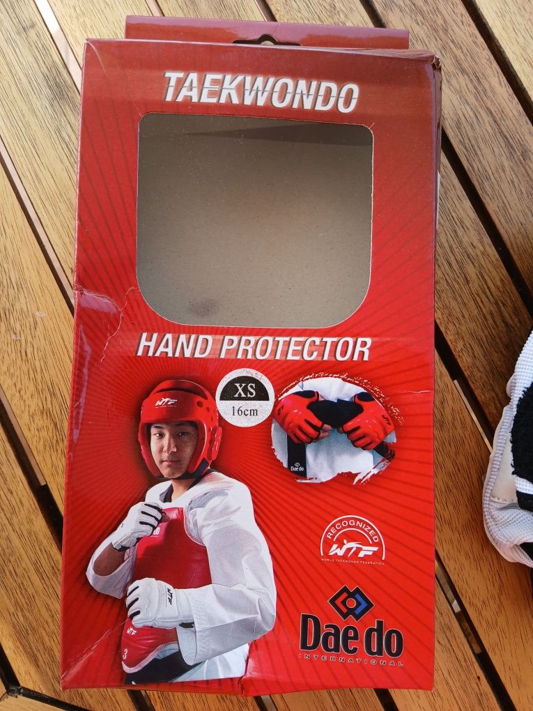 Luvas protetoras de mãos Dae do - Taekwondo - Tamanho XS