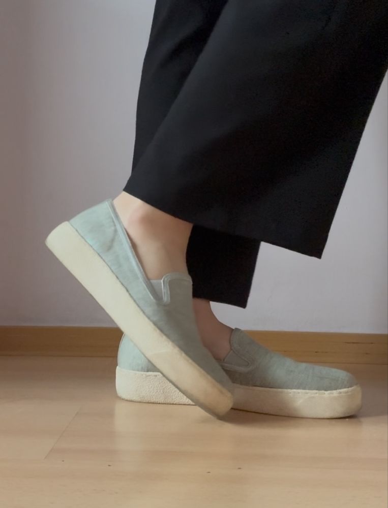 buty damskie deichmann srebrne szara na podwyższeniu