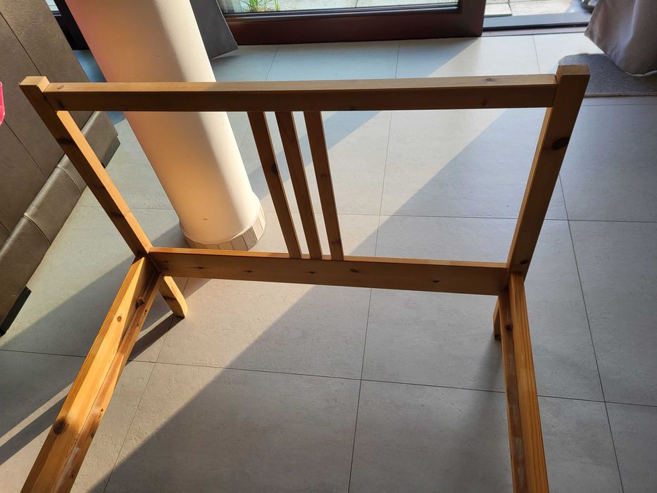 Łóżko drewniane stelaż IKEA
