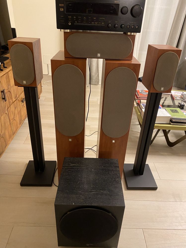 AudioPro Home Cinema 5.1 + Amplificador Teac