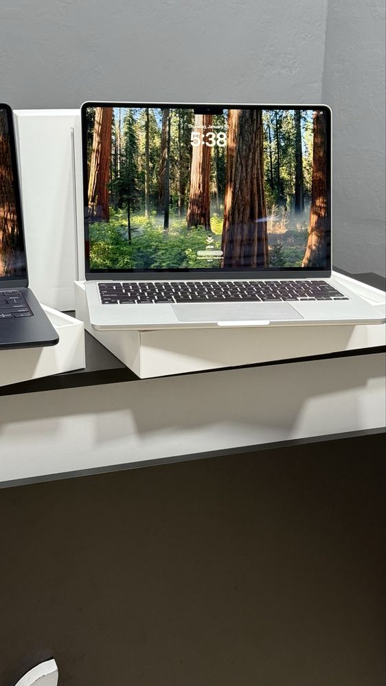 New Open Macbook Air M2 16/256gb midnight, space