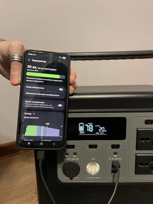 Зарядна станція XO PSA-1200/1200 Вт/1229 Вт•год