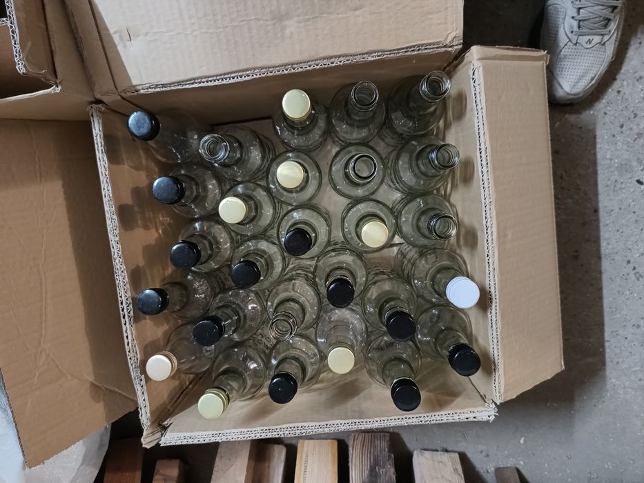 Butelki na Bimber Pędzony nocą butelka ozdobna