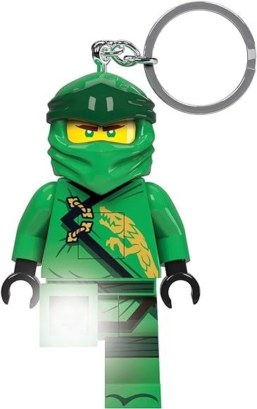 Porta-chaves luminoso LEGO Ninjago - NOVO e selado