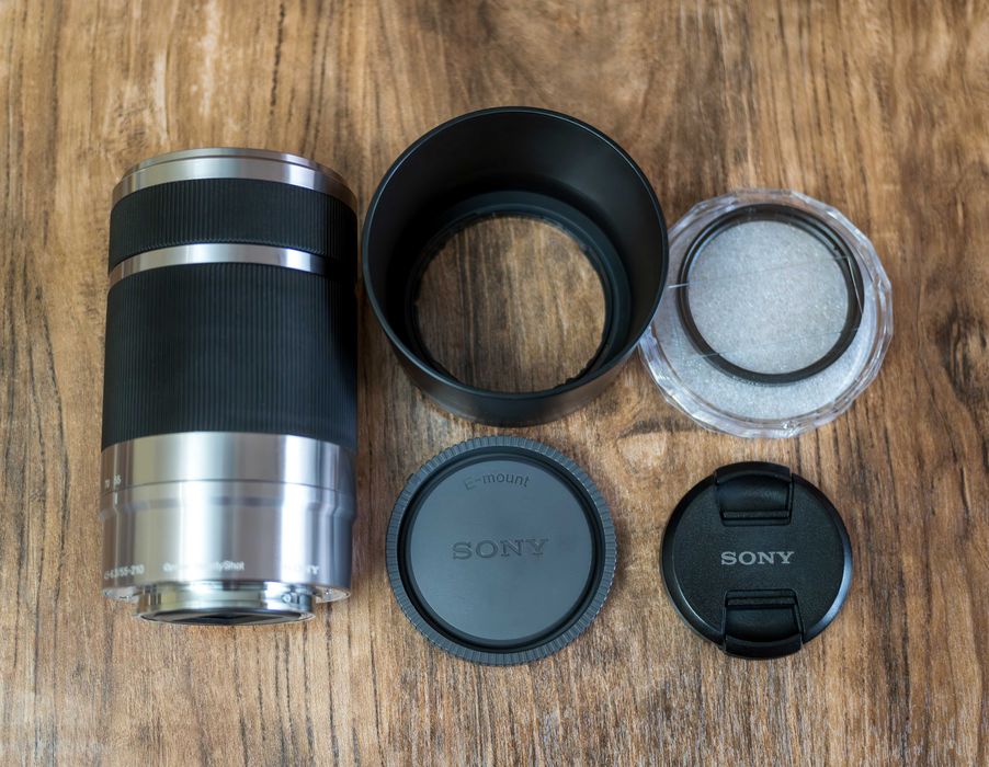Sony E 55-210mm f/4.5-6.3 OSS v2 . E-mount . Fast Hybrid AF . Оригінал