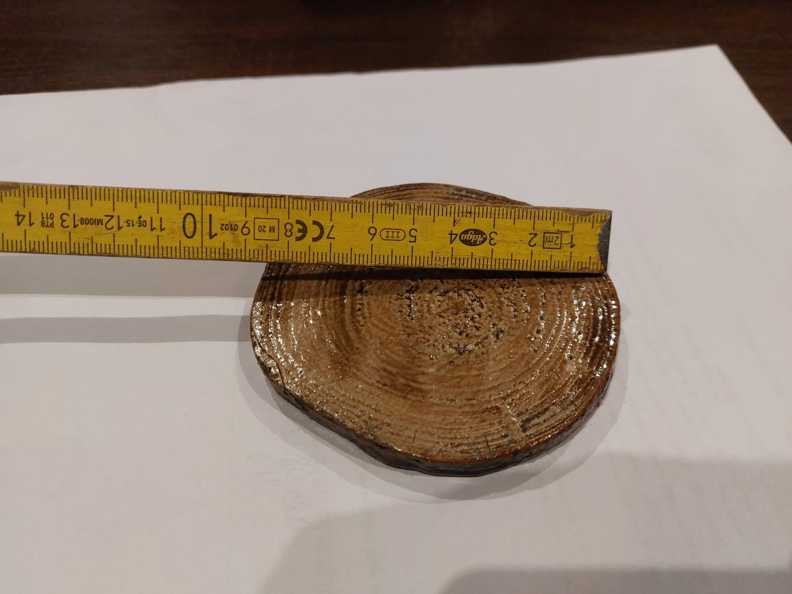 Podstawka drewniana 7cm, handmade, ozdoba