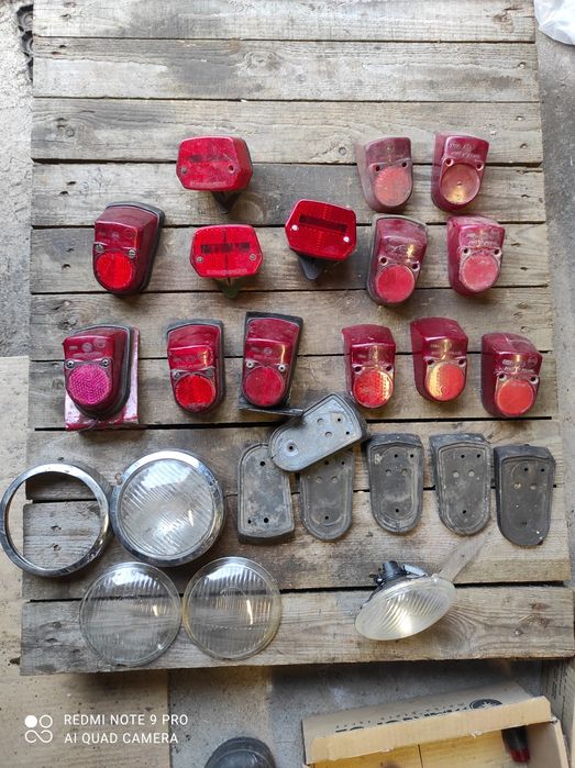 Lampa tył Romet Komar motorynka ogar klosz guma 7.130