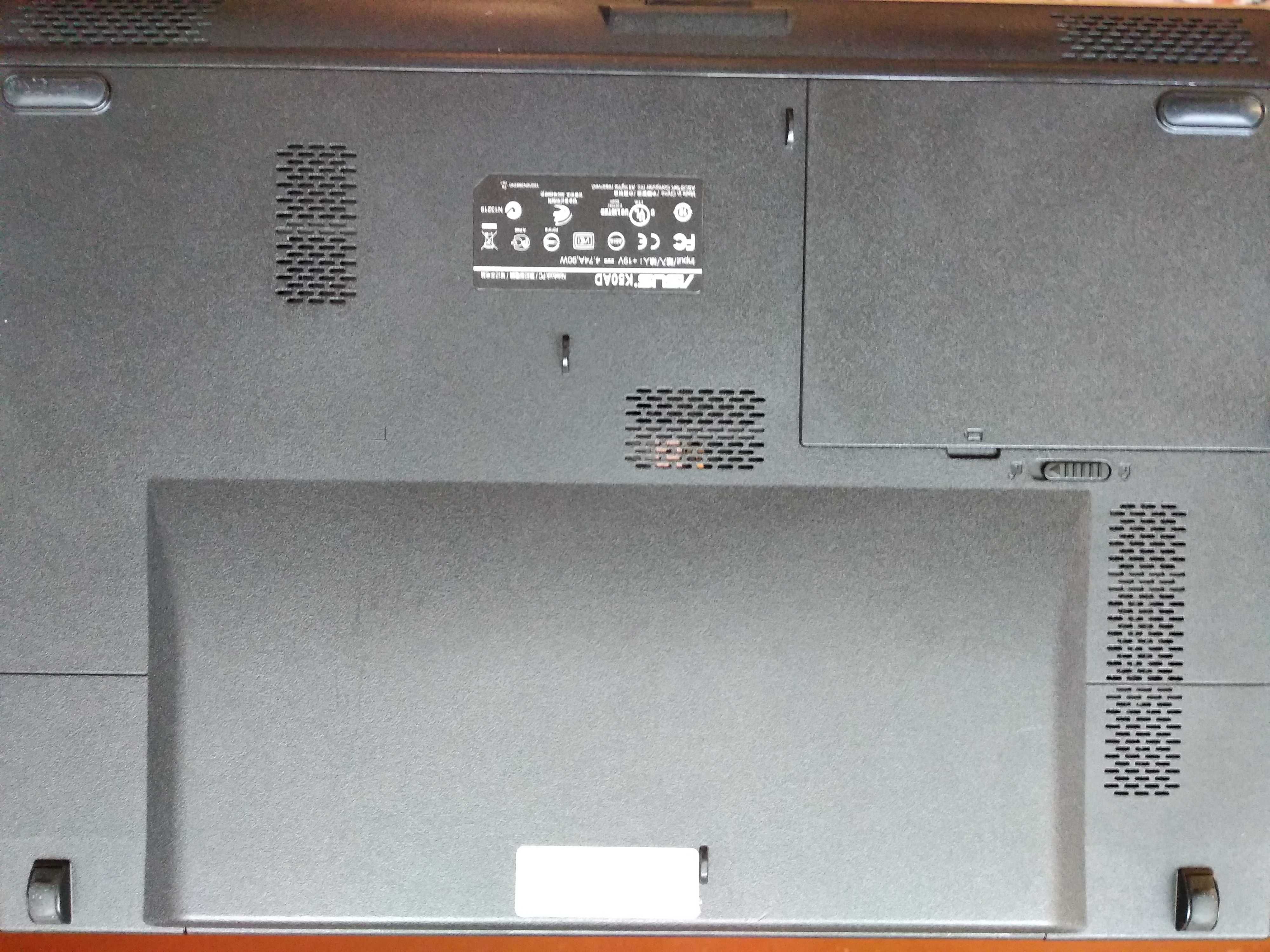 Ноутбук ASUS K50AD, K50AB по запчастям