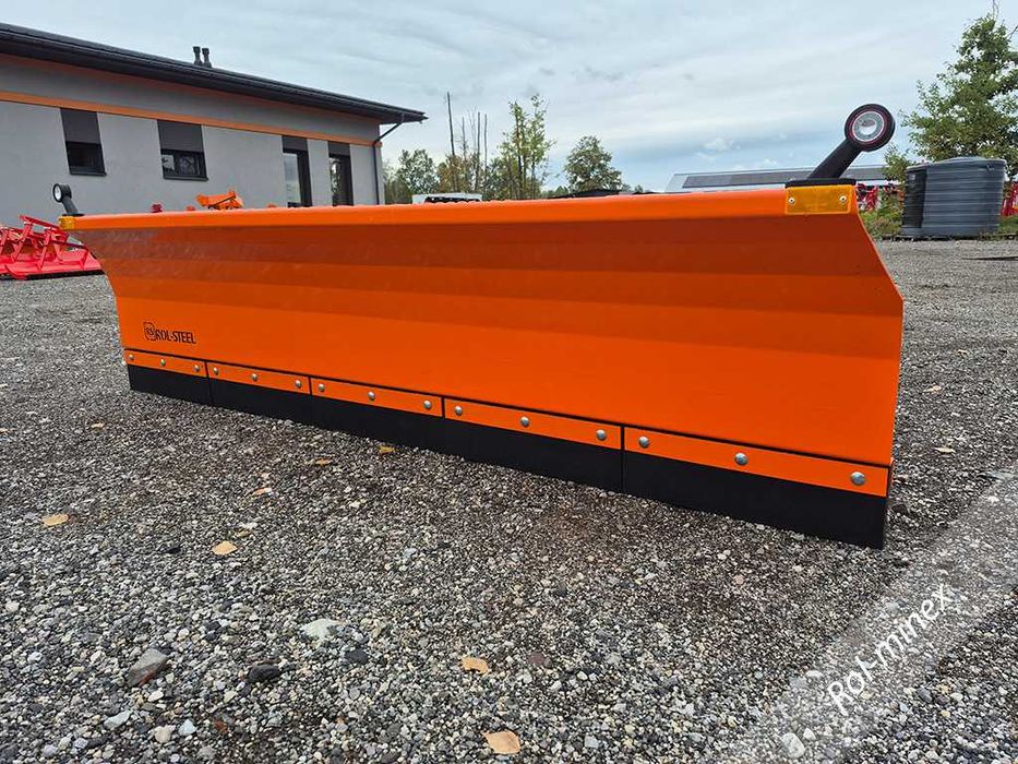 Pług do śniegu śnieżny ze sprężynami PPS 2w1 Euro-ramka TUZ Transport