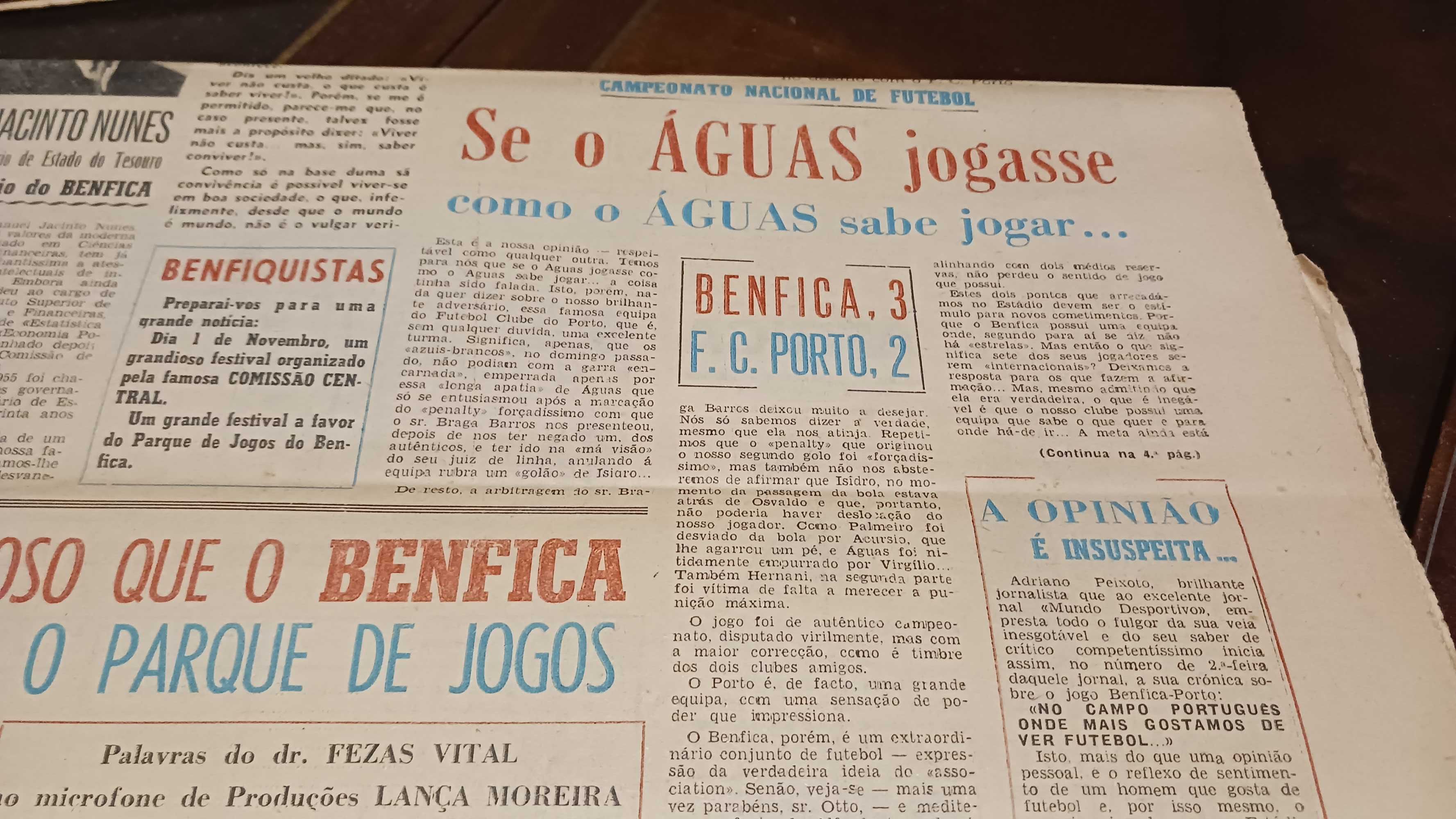 O Benfica, semanário privativo do Sport Lisboa