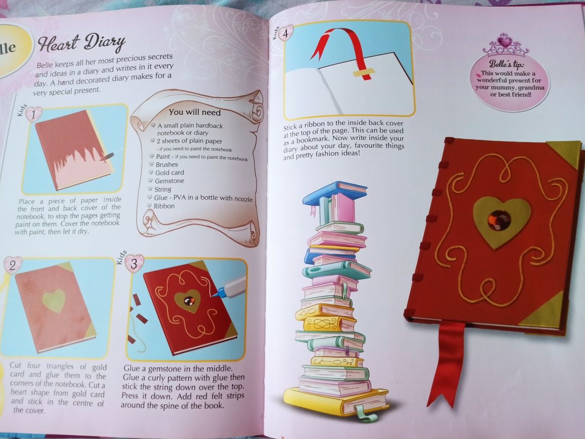 Книга на английском для детей Big book of Things to make and do