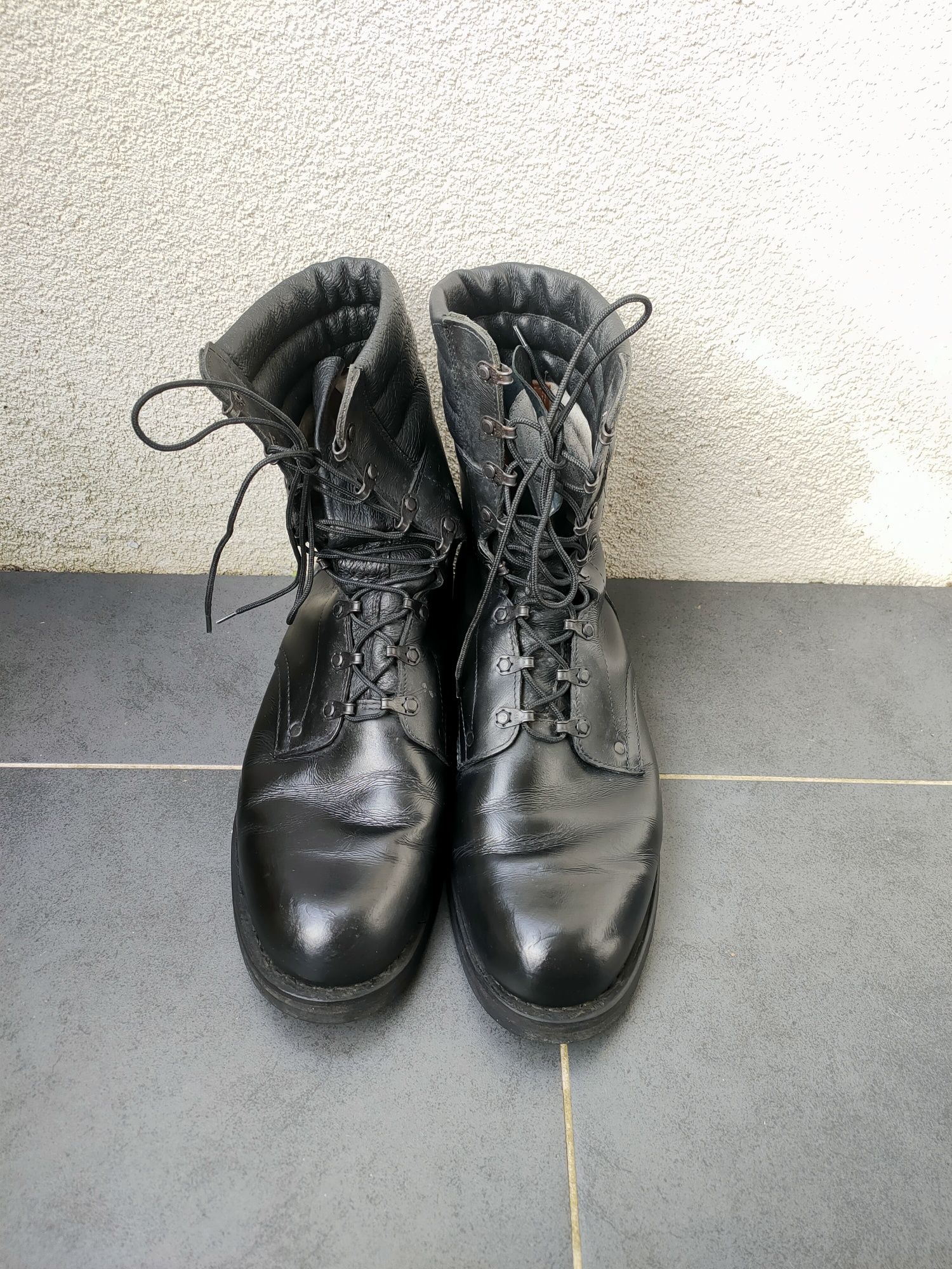 Buty wojskowe skórzane desanty skoczki r.30