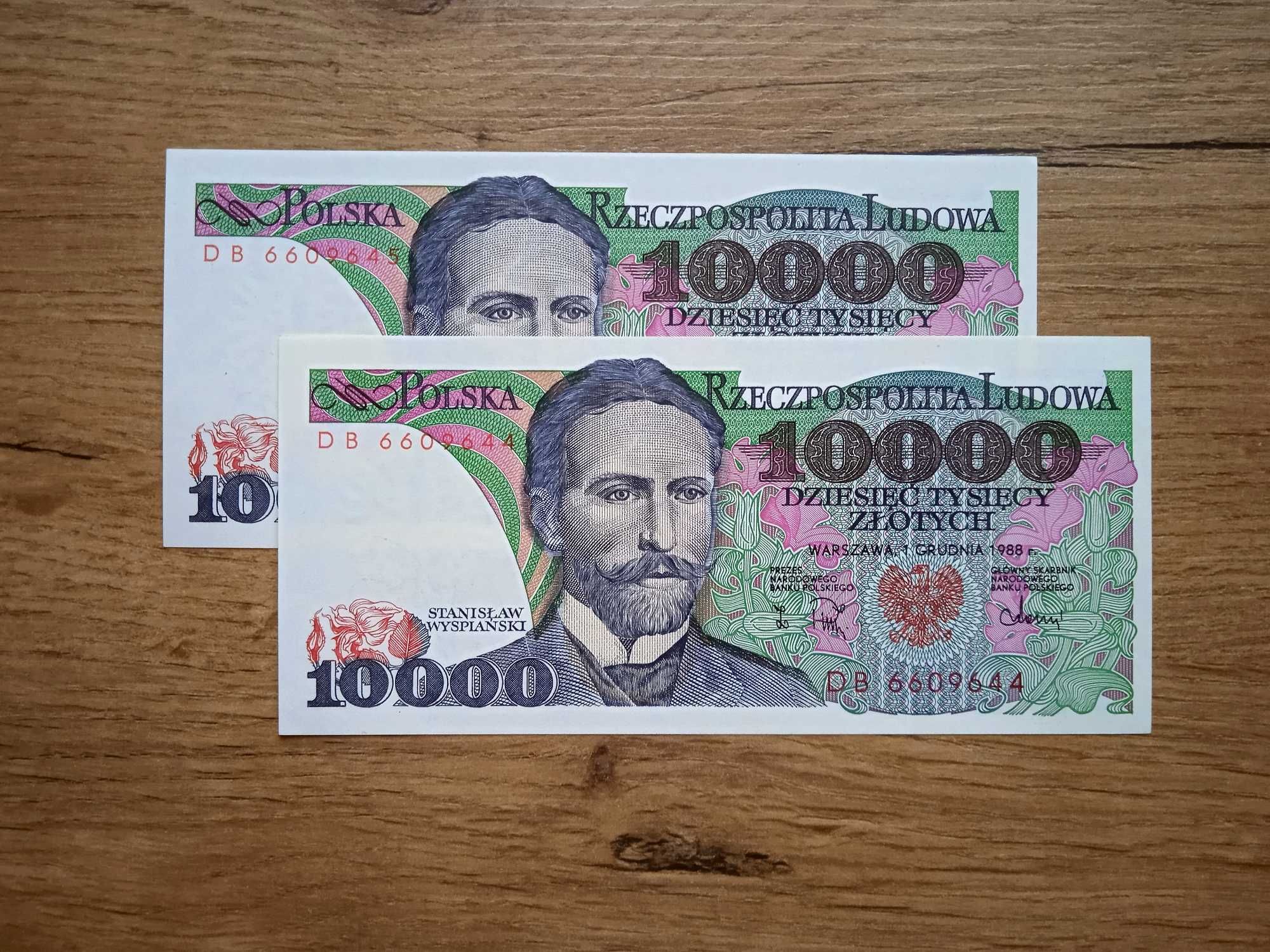 10000 zł  1988   - DB -   st. 1 UNC