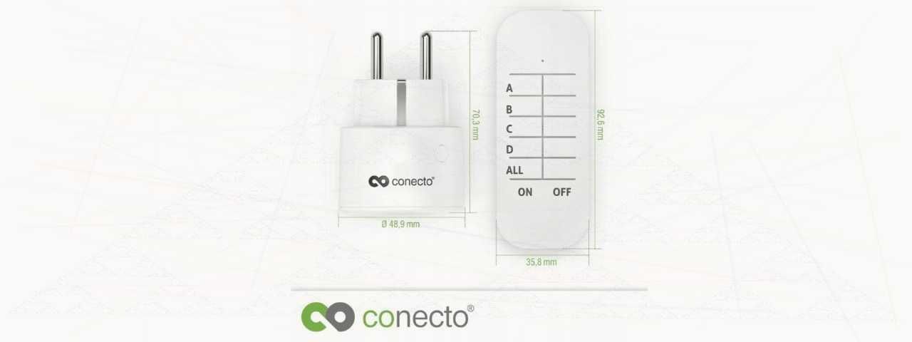 Gniazdo zdalnie sterowane Conecto CC50781