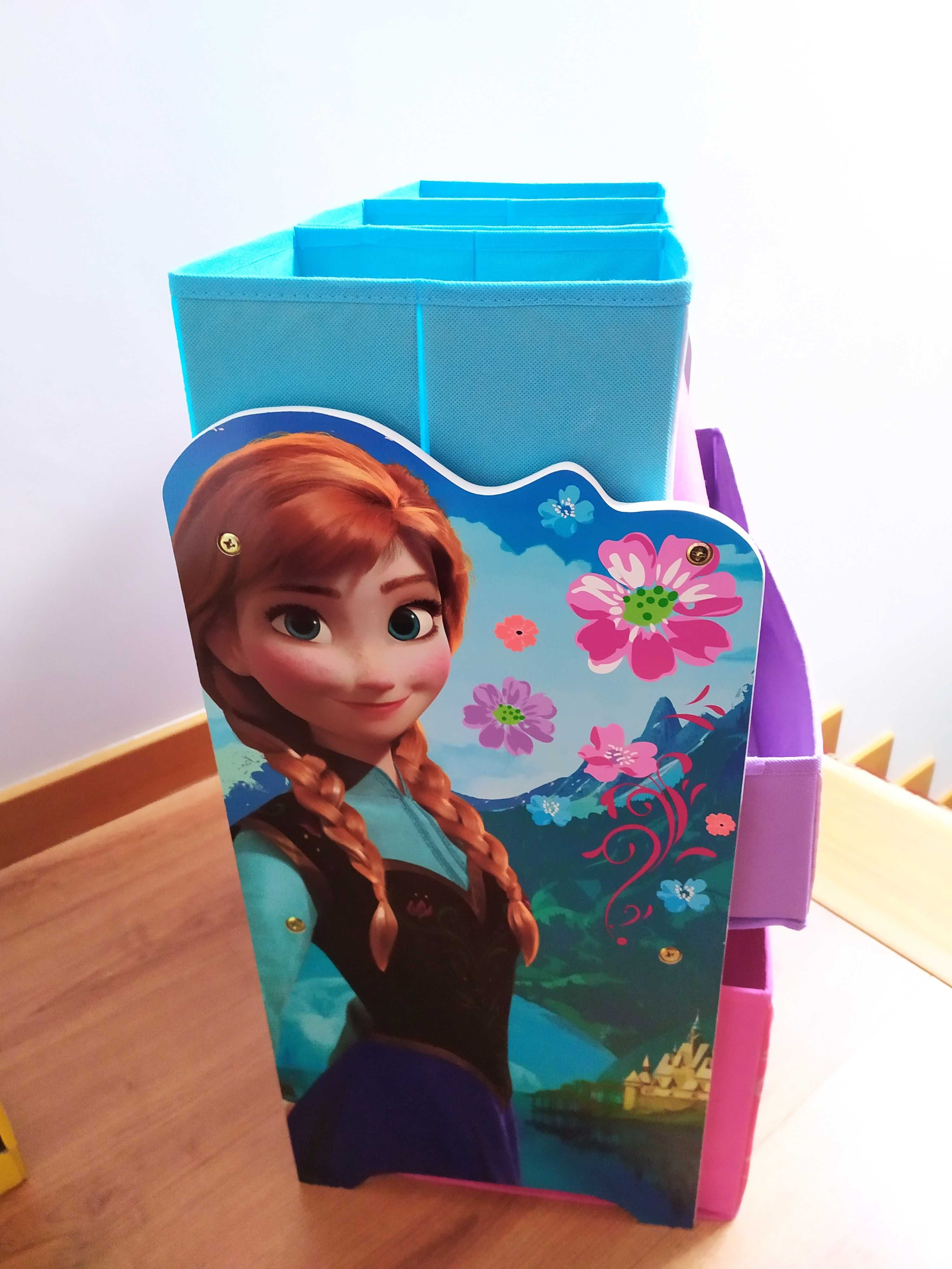 Estante com gavetas Frozen