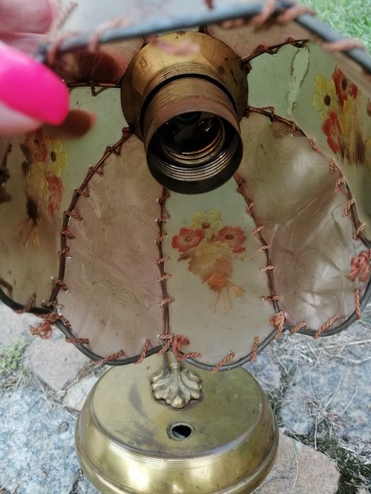 Lampki nocne art deco 2 szt, vintage