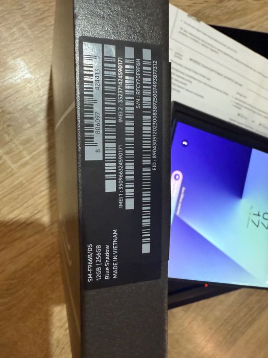 Samsung Galaxy Z Fold 7 5G  Zamiana na iphone 17 pro max Orange + dopl
