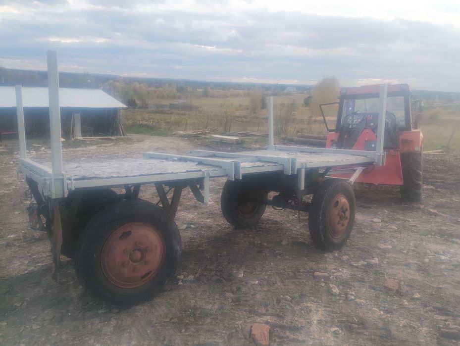 przyczepa d-35 do drzewa