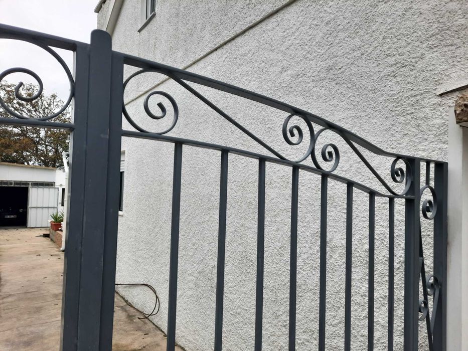 Portão em ferro largura 3 metros