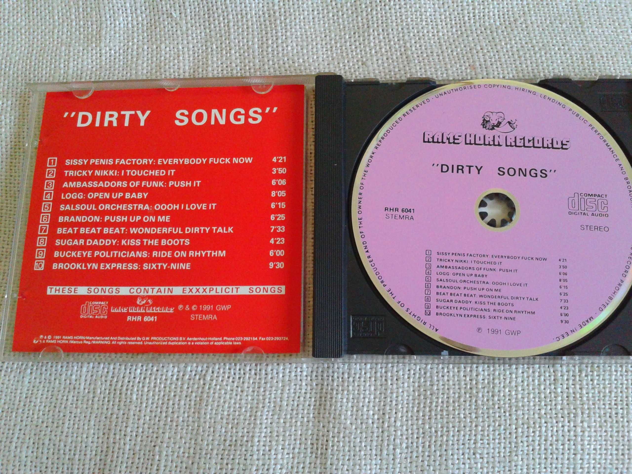 Dirty Songs   CD