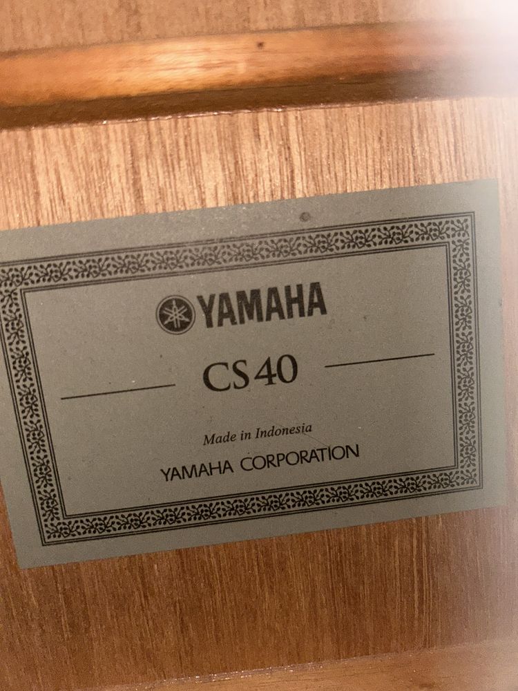 Gitara klasyczna YAMAHA CS 40