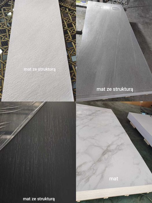 Płyty Węglowe Panele Ścienne 280x122cm Nowy Asortyment!!! Wodoodporne