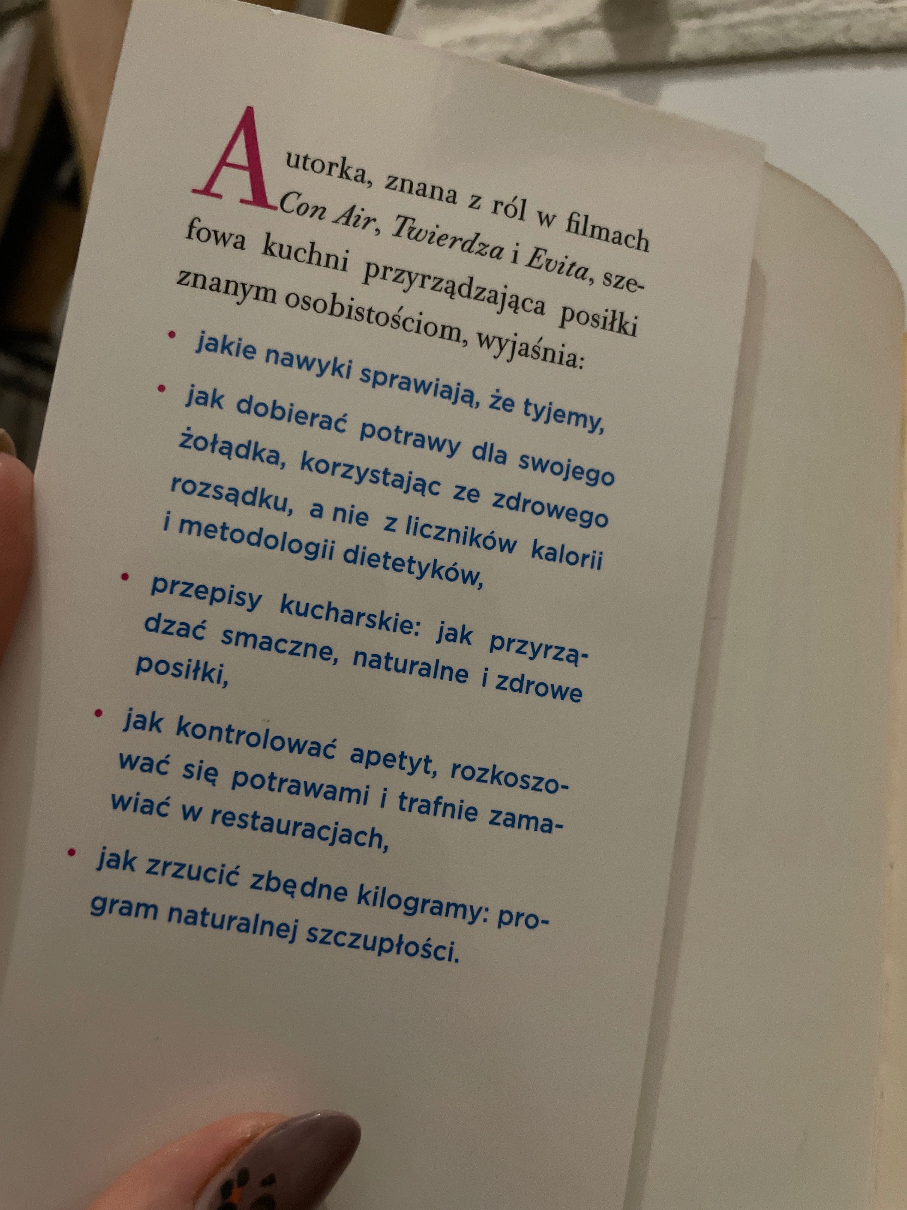 Ksiazka Naturalnie szczupła (figura, odchudzanie, dieta, ćwiczenia)