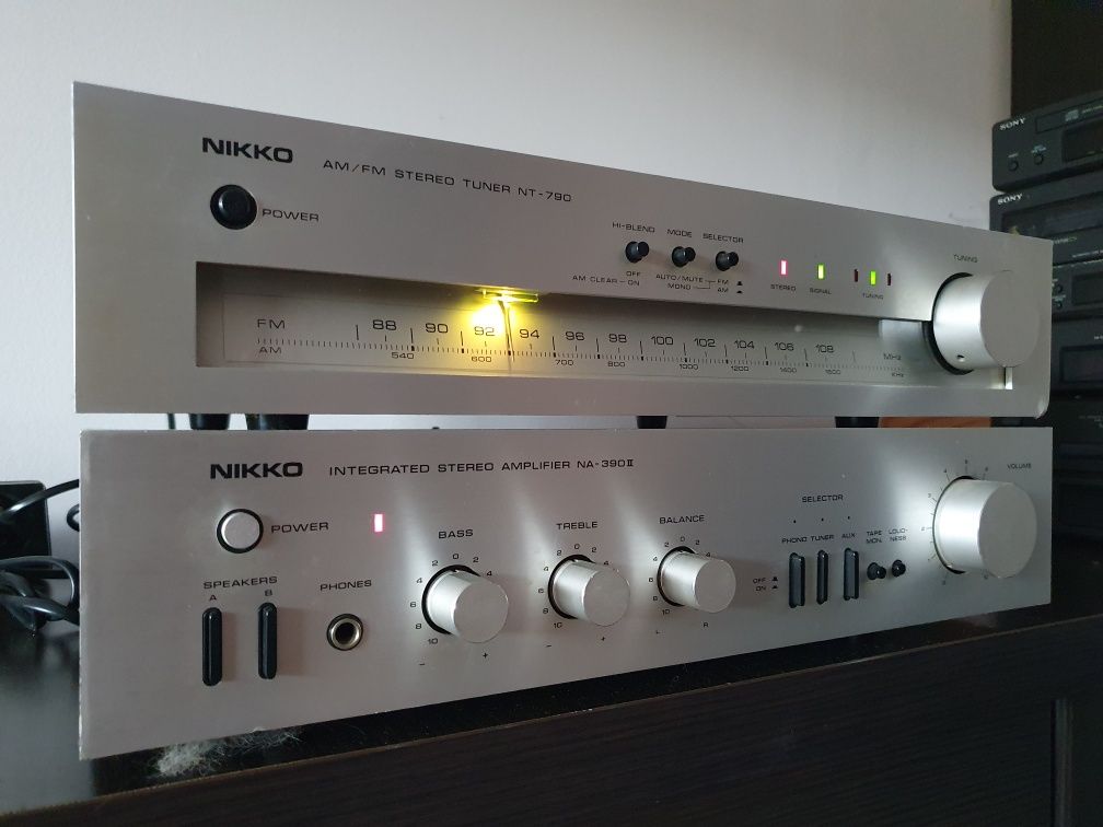 Wzmacniacz Nikko NA-390 II plus Tuner