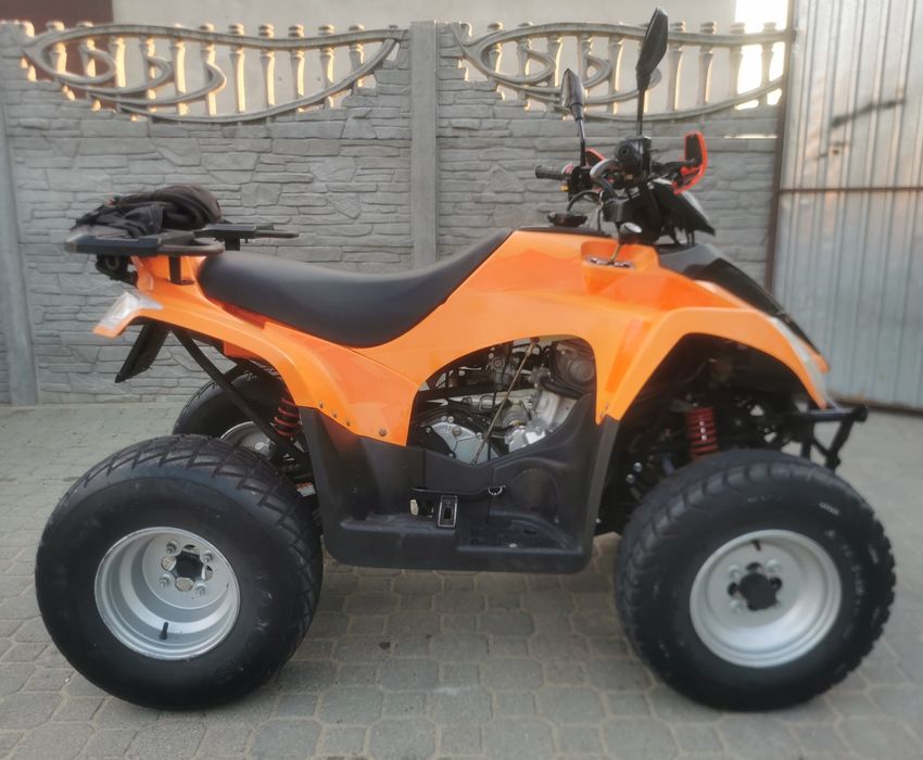Quad DAELIM ET 250 + PŁUG zarejestrowany homologacja 2007r. ATV